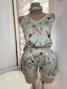 ست ساتن سه تیکه 